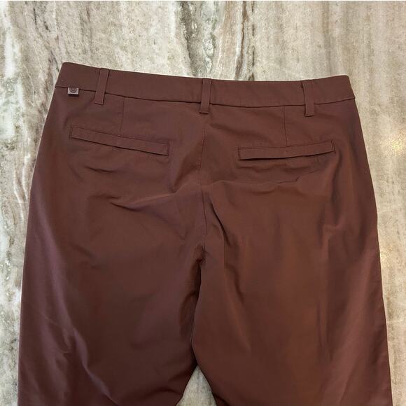 Lululemon Commission Dress Pant, Brown, Men’s 36, Hemmed 26.5” Inseam - Picture 6 of 7